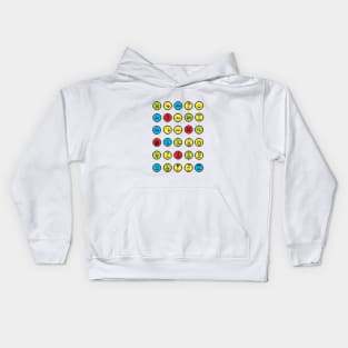 Emoticons Kids Hoodie